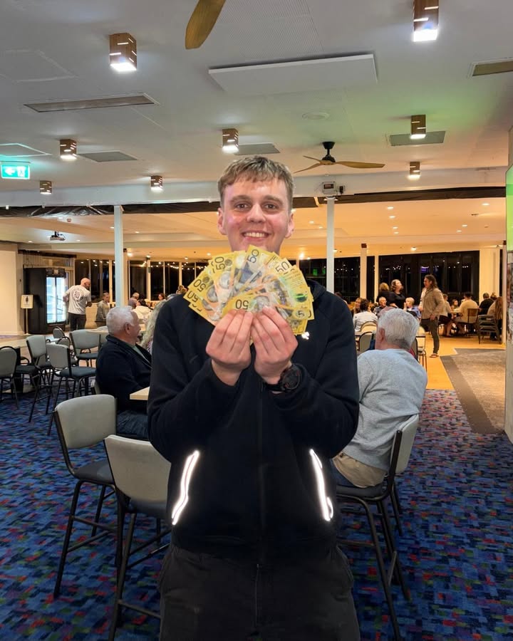 Featured image for “Matthew Haigh Wins $800 Footy Tipping Prize at Crescent Head Country Club”