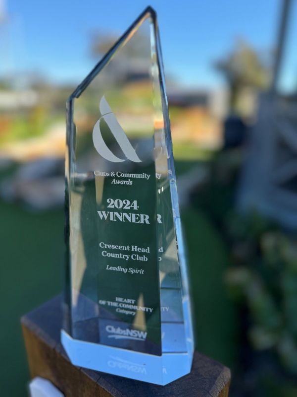 Supported by Crescent Head Country Club